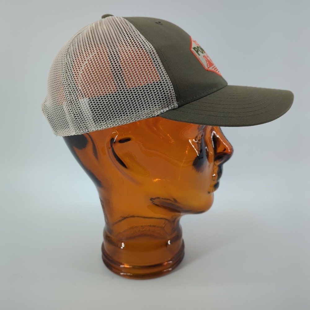 Poncho Hat Cap Snap Back‎ Gray Trucker Adjustable Outdoors Casual Austin Texas - Picture 5 of 9